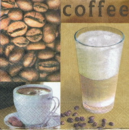 KC 013 - ubrousek 33x33 - coffee