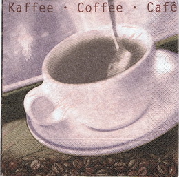 KC 039 - ubrousek 33x33 - kaffee