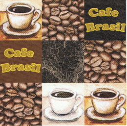 KC 042 - ubrousek 33x33 - cafe brasil