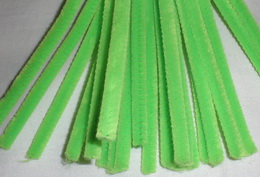 Plyov drtek 0,8cm/30cm zelen jasn neon