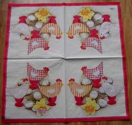 VEL 026 AMBIENTE - ubrousek 33x33 - 3 slepiky - zvtit obrzek