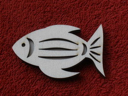 Raztko peklika ryba .3 - v.4x6,6cm