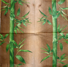 KV 400 - ubrousek 33x33 - bambus na hndm - zvtit obrzek