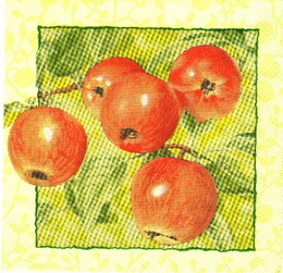 OZ 098- ubrousek 33x33 -jablíèko
