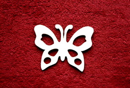 2D výøez motýl -v.5x6,3cm