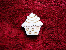 2D výřez cukrovinka kolečka v.4,2x4cm