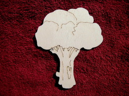 2D vez brokolice - v. cca 13,5x11,5cm