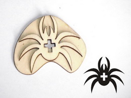 Raztko peklika pavouk -v.3,6x4,7cm