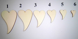 2D vez srdce zahnut . 1-v.8,5x5,6cm