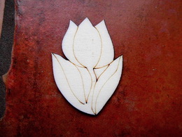 2D vez tulipn stonkem v.4,4x3,3cm