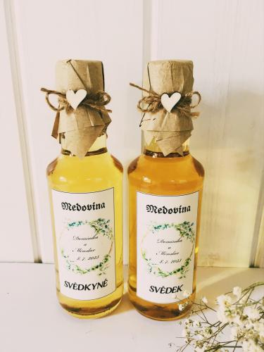 Medovina 500ml - SVĚDKYNĚ - zelené lístky, eukalyptus, sv. přírodní