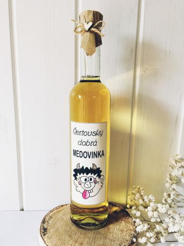 Medovina 300ml - Čertovsky dobrá medovina, sv. přírodní